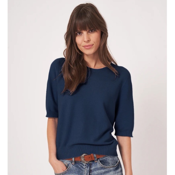 Repeat Cashmere Blend Knitted Pullover - Picture 1 of 6